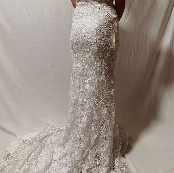 Boho style wedding dress - Picture 4 of 6